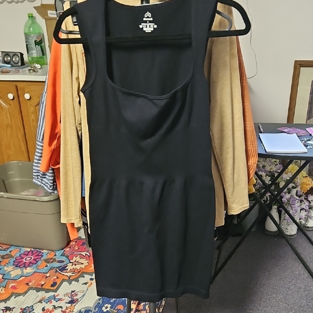Elegant Black Mini Dress